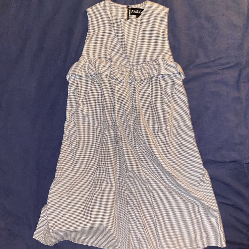 Paskal black/white gingham sundress